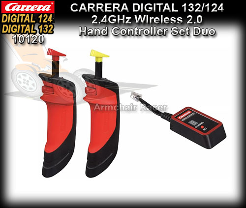 CARRERA D132/124 10120 - 2.4GHz Wireless 2.0 Hand Controller Set