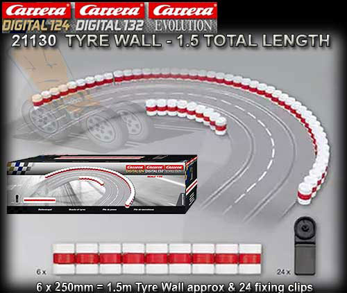 CARRERA TRACK 21130 - Tyre wall