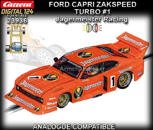 CARRERA DIGITAL 1:24 23936 - Ford Capri Zakspeed - Jagermeister