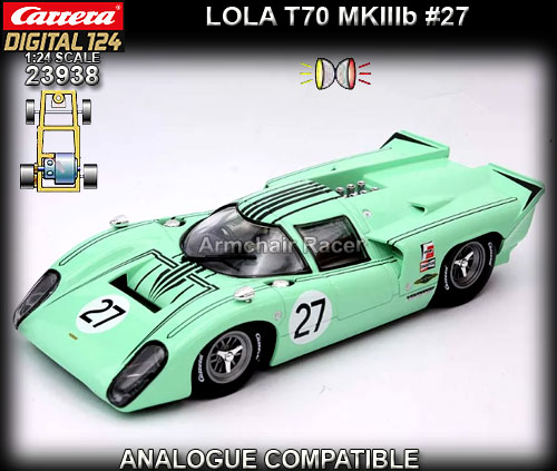CARRERA DIGITAL 1:24 23938 - Lola T70 MKIIIB #27
