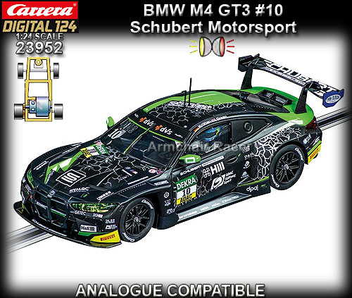 CARRERA DIGITAL 1:24 23952 - BMW M4 GT3 Schubert Motorsport #10