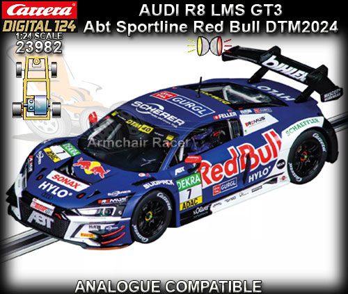 CARRERA DIGITAL 1:24 23982 - Audi R8 LMS GT3 EVO II Red Bull #7