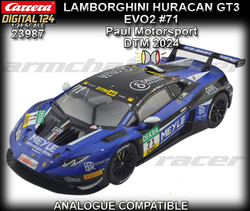 CARRERA DIGITAL 1:24 23987 - Lamborghini Huracan GT3 EVO II #71