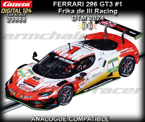 CARRERA DIGITAL 1:24 23988 - Ferrari 296 GT3 24h Nurburgring #1