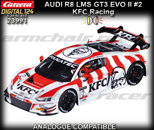 CARRERA DIGITAL 1:24 23991 - Audi R8 LMS GT3 EVO II #2 KFC