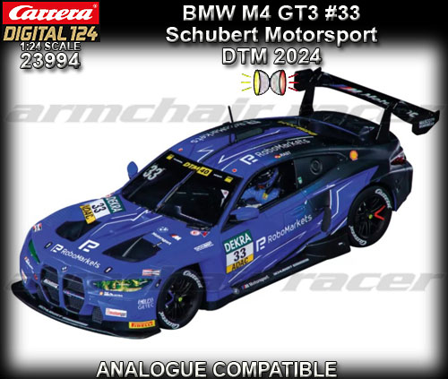 CARRERA DIGITAL 1:24 23994 - BMW M4 GT3 - DTM 2024 #33