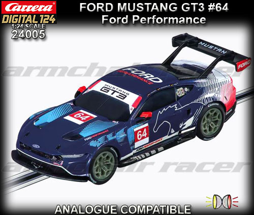 CARRERA DIGITAL 1:24 24005 - Ford Mustang GT3 #64