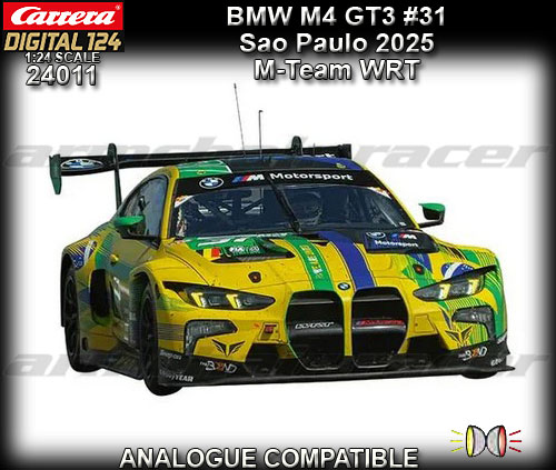 CARRERA DIGITAL 1:24 24011 - BMW M4 GT3 - Sau Paulo #31