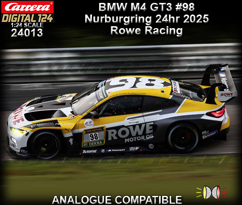 CARRERA DIGITAL 1:24 24013 - BMW M4 GT3 - Rowe Racing #98