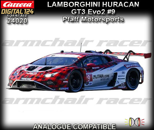 CARRERA DIGITAL 1:24 24020 - Lamborghini Huracan GT3 EVO II #9