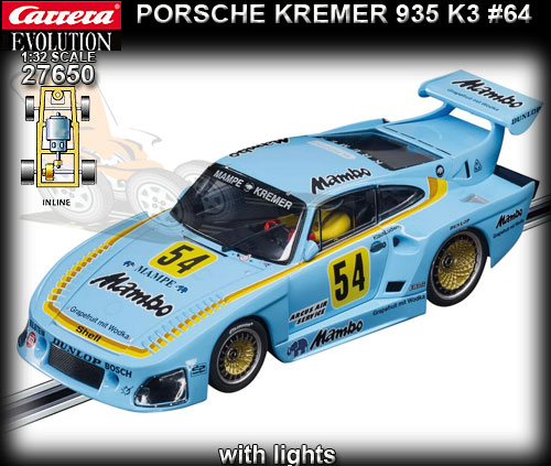 CARRERA 27650 - Porsche Kremer 935 K3 #54