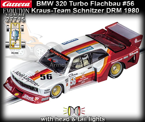 CARRERA 27715 - BMW 320 Turbo Flashbau - Team Schnitzer #56