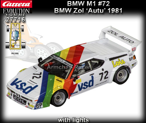 CARRERA 27716 - BMW M1 - 1981 BMW Zol Auto #72