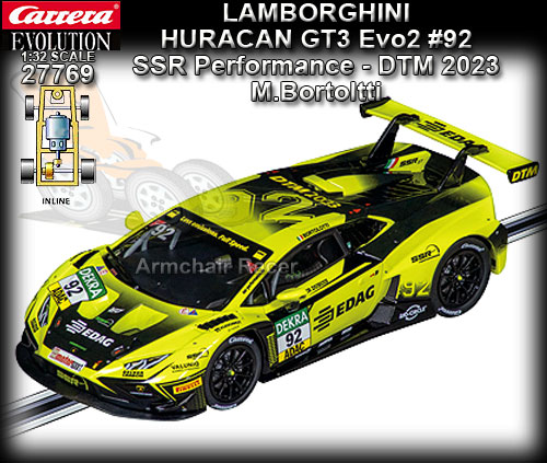 CARRERA 27769 - Lamborghini Huracan GT3 Evo2 SSR Performance #92
