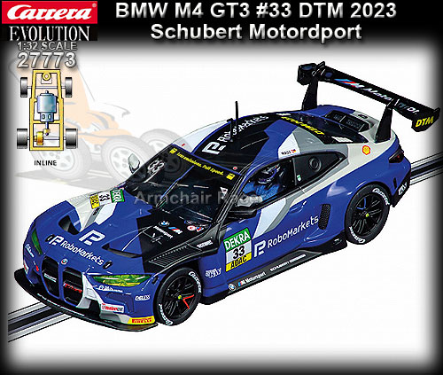 CARRERA 27773 - BMW M4 GT3 - Schubert Motorsport #33 DTM 2023