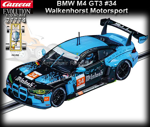 CARRERA 27774 - BMW M4 GT3 Walkenhorst Motorsport #34
