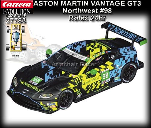CARRERA 27783 - Aston Martin Vantage GT3 "Northwest" #98