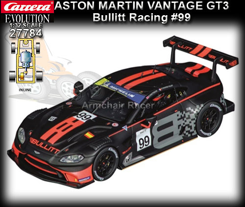 CARRERA 27784 - Aston Martin Vantage GT3 "Bullitt Racing" #99