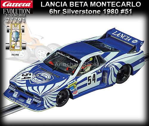CARRERA 27791 - Lancia Beta Montecarlo Turbo 6h Silverstone 1980
