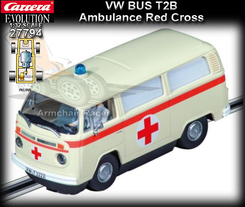 CARRERA 27794 - VW Bus T2B - Ambulance Red Cross