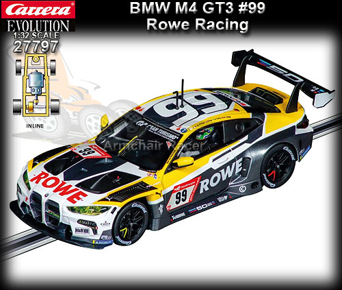 CARRERA 27797 - BMW M4 GT3 Rowe Racing #99
