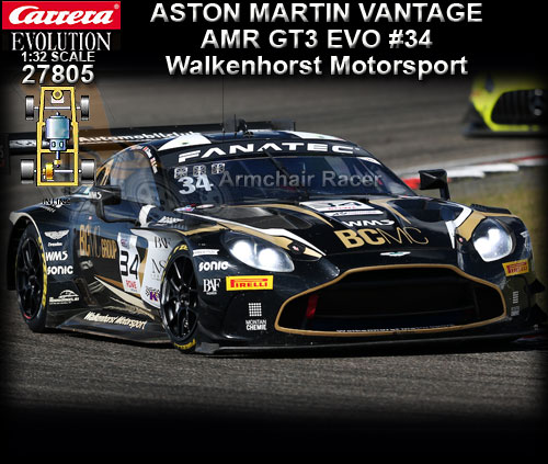 CARRERA 27805 - Aston Martin Vantage AMR GT3 - Walkenhorst #34