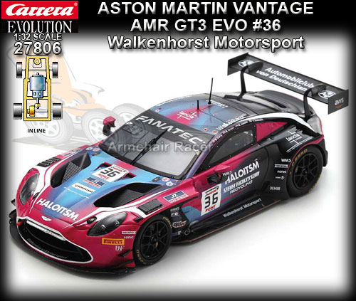 CARRERA 27806 - Aston Martin Vantage AMR GT3 - Walkenhorst #36