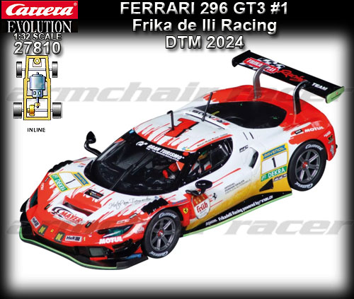 CARRERA 27810 - Ferrari 296 GT3 - 24hr Nurburgring #1