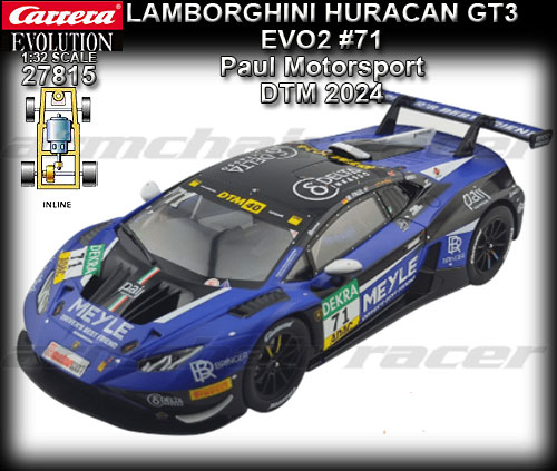 CARRERA 27815 - Lamborghini Huracan GT3 EVO II #71 - DTM 2024
