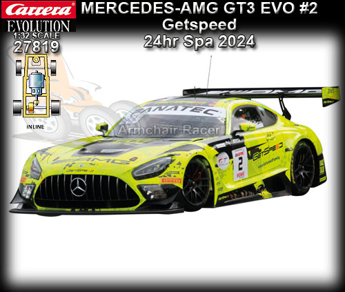 CARRERA 27819 - Mercedes-AMG GT3 EVO #2 - 24hr SPA 2024