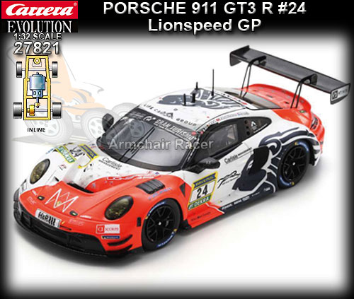 CARRERA 27821 - Porsche 911 GT3 R #24 - Lionspeed GP