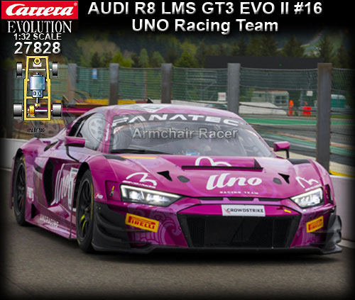 CARRERA 27828 - Audi R8 LMS GT3 EVO II #16