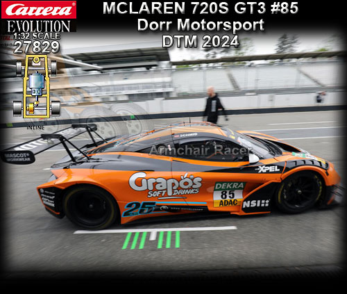 CARRERA 27829 - McLaren 720S GT3 #85 - DTM 2024