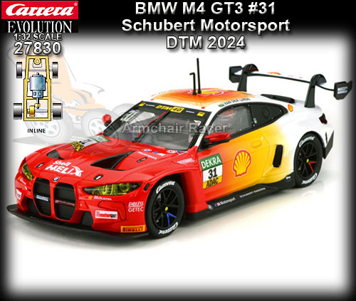 CARRERA 27830 - BMW M4 GT3 #31 - DTM 2024