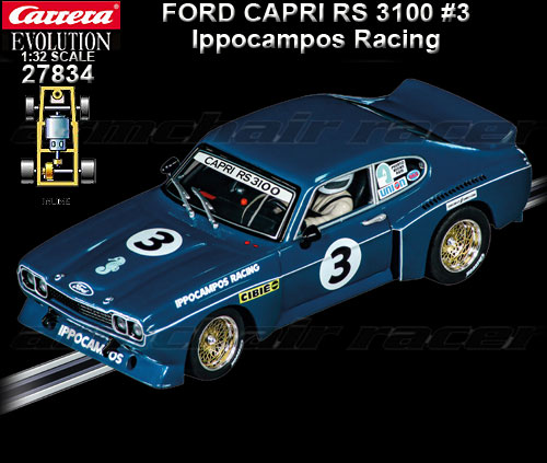 CARRERA 27834 - Ford Capri RS 3100 - Ippocampos Racing #3