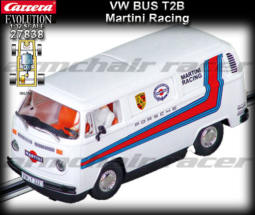 CARRERA 27838 - VW Bus T2b - Martini Racing