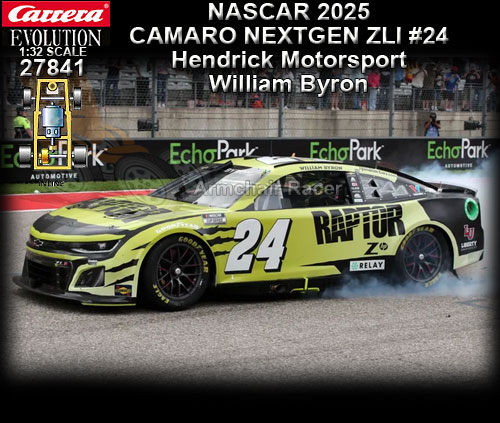 CARRERA 27841 - NASCAR Camaro NextGen ZL1 #24