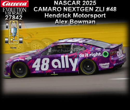 CARRERA 27842 - NASCAR Camaro NextGen ZL1 #48