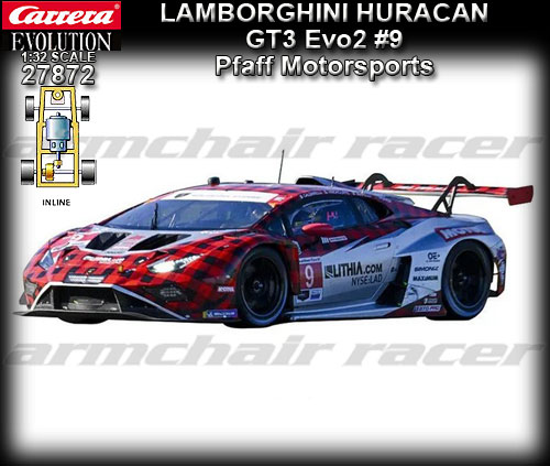 CARRERA 27872 - Lamborghini Huracan GT3 EVO2 - Pfaff Motorsports