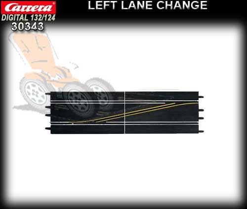 CARRERA D132/124 30343 - Left Lane Change Over
