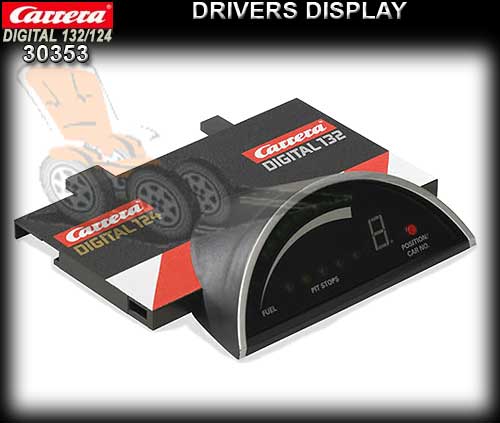 CARRERA D132/124 30353 - Driver Display