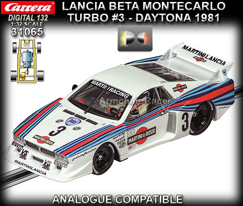 CARRERA DIGITAL 132 31065 - Lancia Beta Montecarlo -Daytona 1981