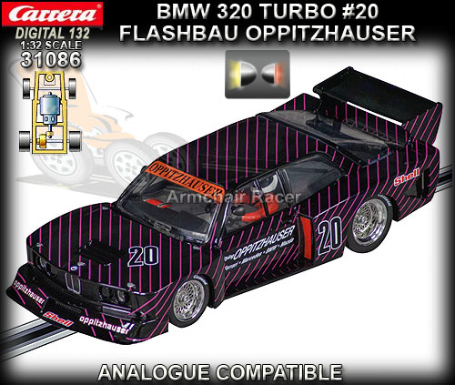 CARRERA DIGITAL 132 31086 - BMW 320 Turbo Flachbau Oppitzhauser