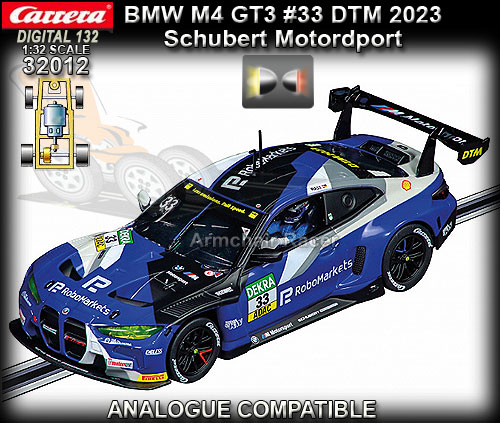 CARRERA DIGITAL 132 32012 - BMW M4 GT3 - DTM 2023 #33