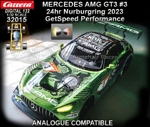 CARRERA DIGITAL 132 32015 - Mercedes AMG GT3 GetSpeed #3