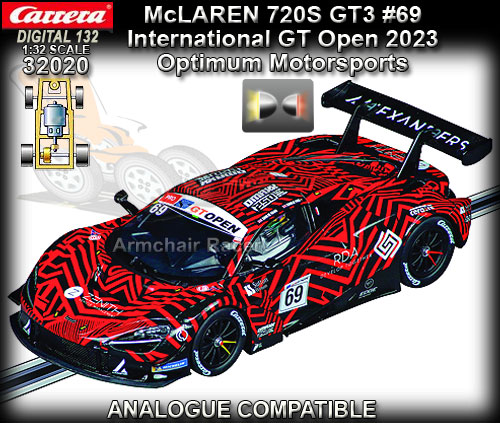 CARRERA DIGITAL 132 32020 - McLaren 720S GT3 - GT Open 2023 #69