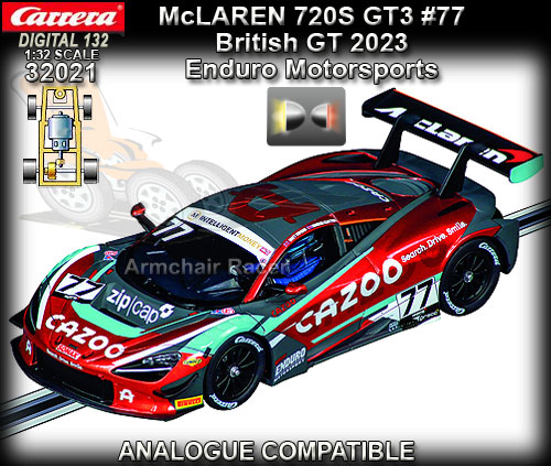 CARRERA DIGITAL 132 32021 - McLaren 720S GT3 - British GT 2023