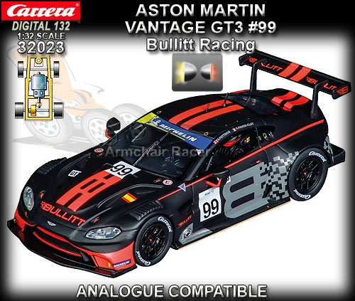 CARRERA DIGITAL 132 32023 - Aston Martin Vantage GT3 Bullitt #99