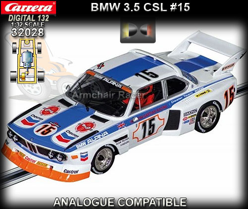 CARRERA DIGITAL 132 32028 - BMW 3.5 CSL #15