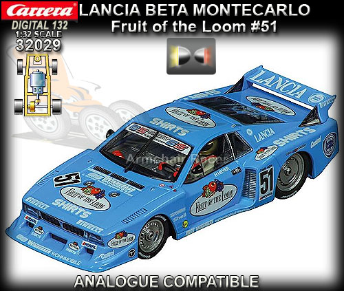 CARRERA DIGITAL 132 32029 - Lancia Beta Montecarlo Turbo #51